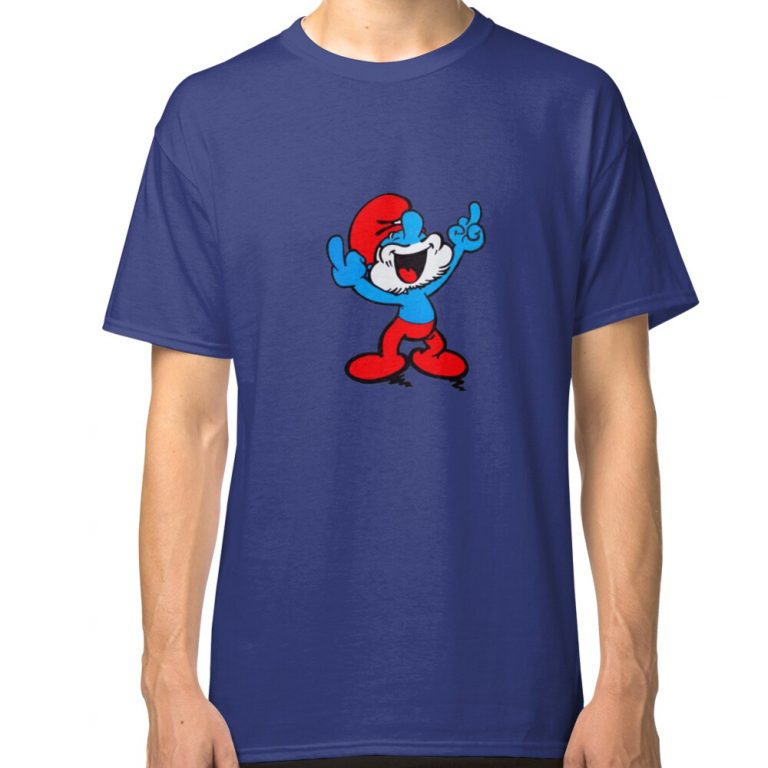 smurf shirts for adults