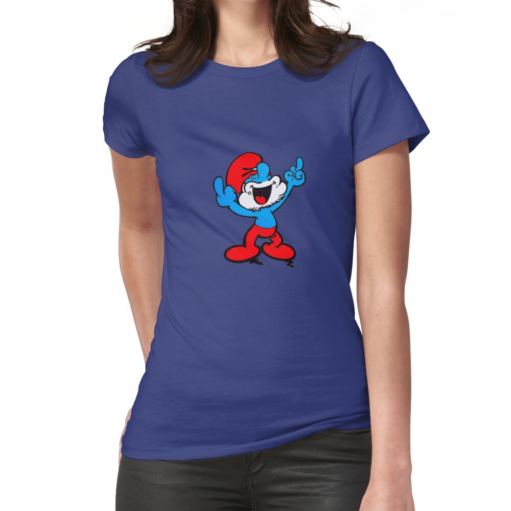 smurf shirts for adults